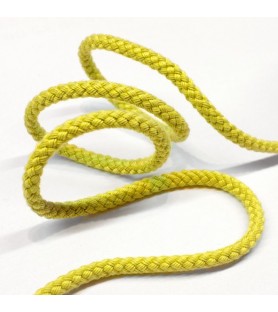 Corde coton jaune - 50m