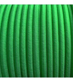 Cuerda elástica Sandow verde (PP), Bobina de 100 m