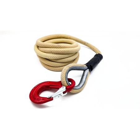 Corde d'Évacuation Incendie 5m - Résistante à la Chaleur, Kevlar